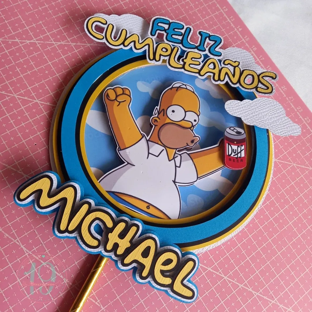 Toppers personalizados